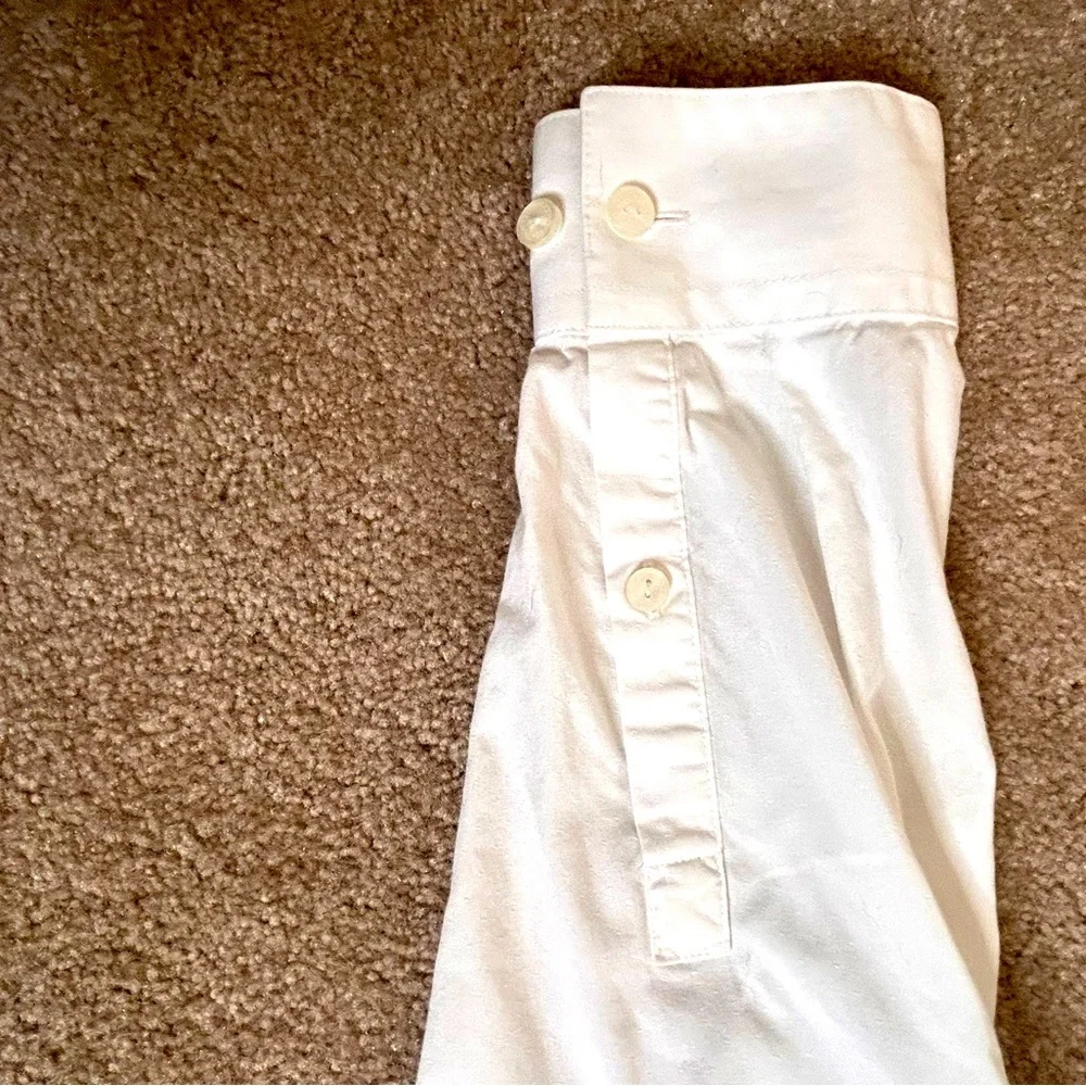 Men’s White long sleeve Slim Fit KENNETH COLE REACTION 15 1/2 34-35 Dress Shirt - Picture 9 of 9